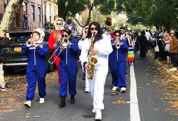 Fun things to do in NYC on Halloween: Cobble Hill Park Halloween Parade