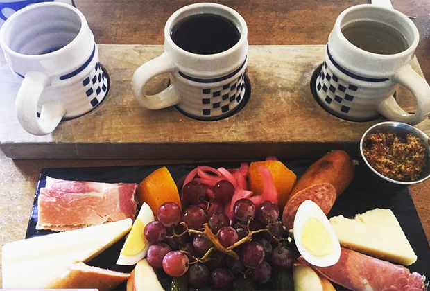 Things To Do in Williamsburg, VA with Kids: Have a charcuterie plate and tea at Christina Campbell's Tavern