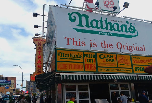Coney Island Museum: Nathan's Famous is nearby