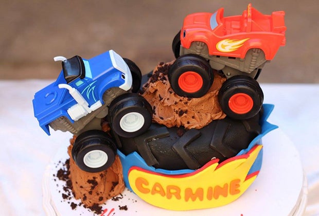 Conti's Pastry Shoppe monster truck birthday cakes
