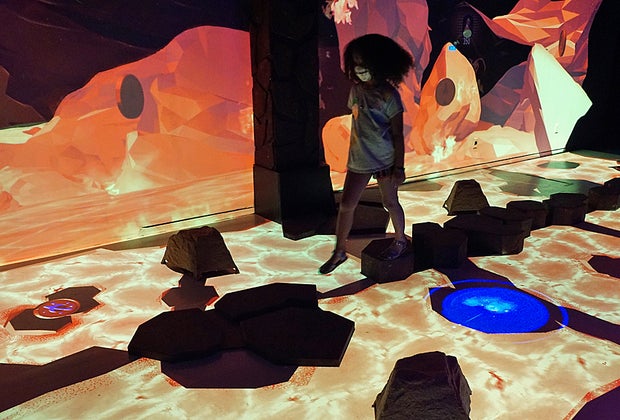 The Floor is Lava at Cosmic CAMP