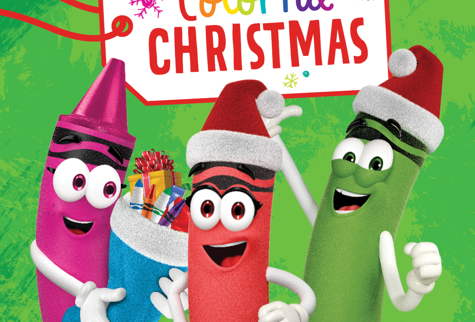 Colorful Christmas at Crayola Experience Orlando