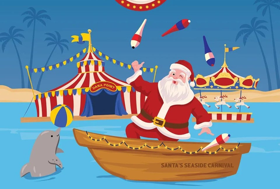 Boat Parade of Lights at Dana Point