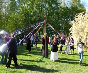 Kids can dance around the maypole and more at the Long Island Beltaine Festival. Photo courtesy of the festival
