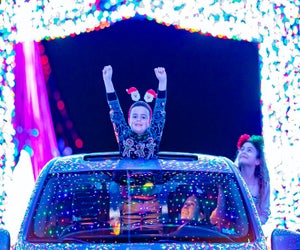 Dasher's Lightshow has several locations for their Christmas lights drive-thru. Photo courtesy of Dasher's Lightshow