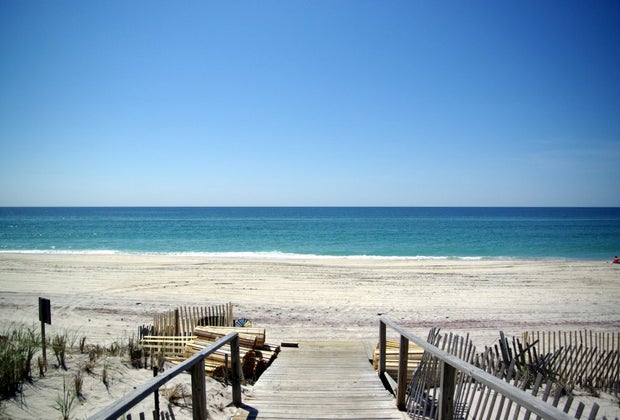 Fire Island with kids Ocean Beach