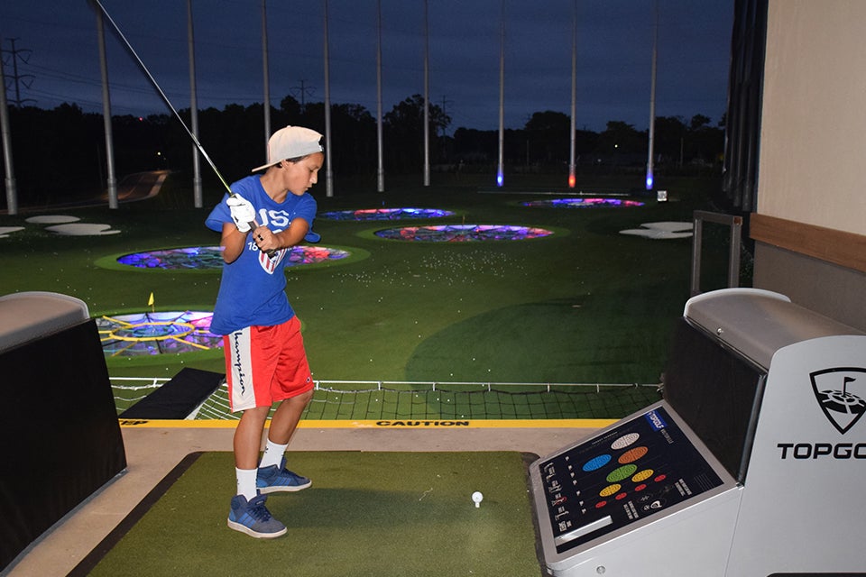 Swing for the fences at Topgolf in Holtsville. 