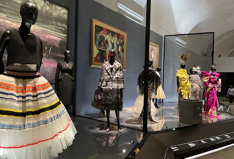 12 Must-See Museum Exhibits in NYC This Fall Christian Dior's wearable artwork is the subject of an installation at the Brooklyn Museum. Photo by author