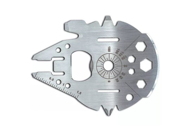 This multi-tasker won't take up too much space. Ukonic Star Wars Multi Tool photo courtesy of Target