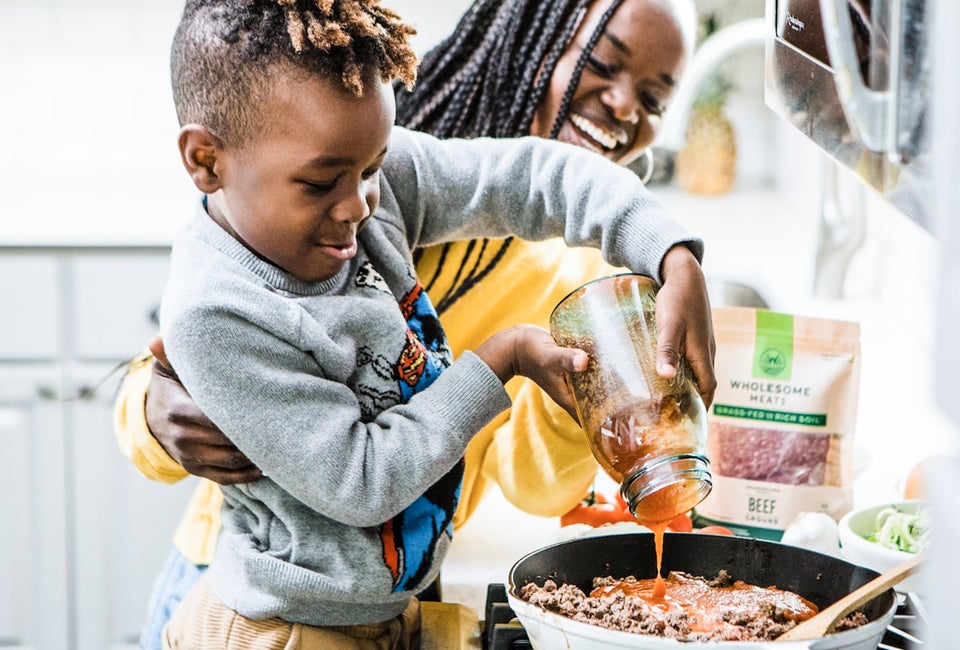 One top tip is getting kids involved from the planning stage, and they'll want to help cook! Photo by Brooke Lark, via Pexels