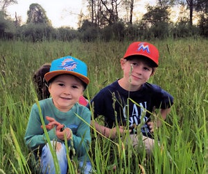 Flat walking trails make Wharton Brook State Park a sure bet for kid hikers. Photo by Mommy Poppins