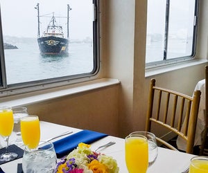 Have brunch on a Mother's Day Cruise with a view of Gloucester Harbor! Photo courtesy of Beauport Cruiselines