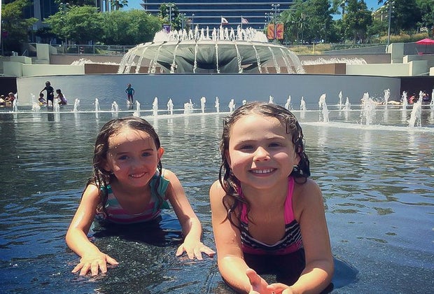 Free Sprinkler Parks and Splash Pads in Los Angeles: Grand Park