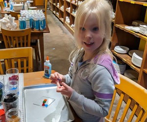 Kids can create and paint pottery and other treasures at All Fired Up summer camp. Photo courtesy of the studio
