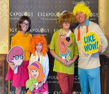 Scooby-Doo-themed escape room. Photo courtesy of Escapology