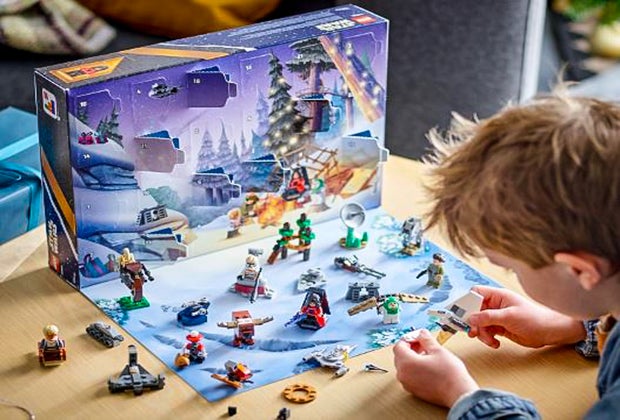 Lego advent calendar photo courtesy of the Lego Store on Amazon.