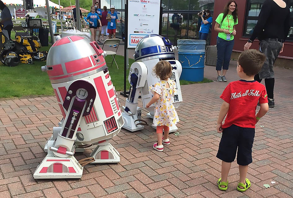 Weekend Events: Maker Faire, Strawberry Festival, Tea Party The Eastern Long Island Mini Maker Faire is a celebration of invention, innovation, and technology. Photo courtesy of the faire