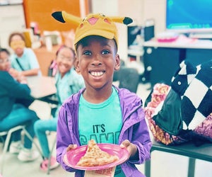 Boys & Girls Clubs of Greater Washington's after-school programs sometimes include snacks or a light meal. Photo courtesy of the organization