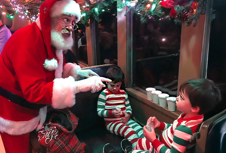 Polar Express Train Rides and Christmas Trains in New England 2024 Polar Express trains are coming to towns all over New England for Christmas 2024! Essex Steam Train Railroad photo courtesy of Mommy Poppins.