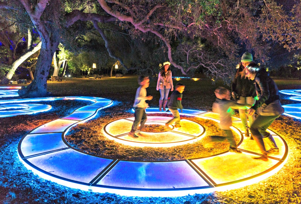 Enchanted: Forest of Light Is Descanso Gardens' Christmas Walk in the Woods Photo by Cal Bingham