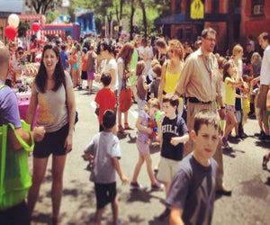 At the Epiphany Spring Carnival 22nd Street is transformed into a Family Fun Zone with rides, crafts, and games. Photo by SNAP