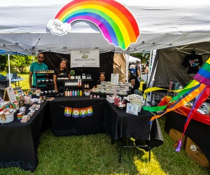 Shop from local vendors at Loudoun Pride. Photo by Plaid Sheep creative, courtesy of Equality Loudoun
