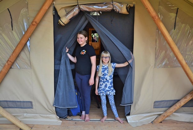 Huttopia Paradise Springs: Discover the Best New Glamping near Los Angeles: gorgeous tents