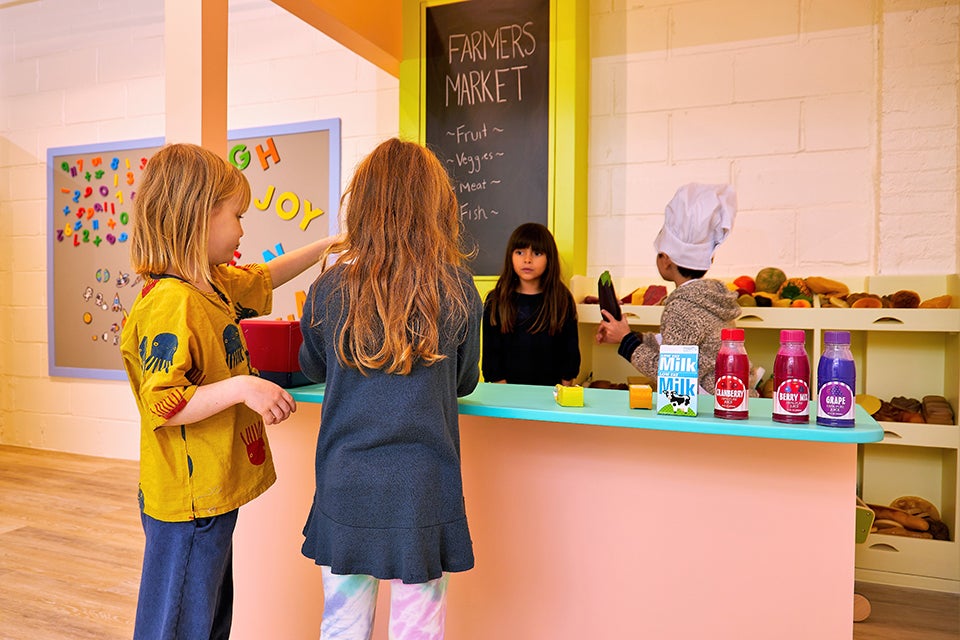 The Play Lab is a valuable resource for young families to socialize, learn, and play.