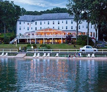 The waterfront Pridwin Hotel and Cottages offers a serene escape at its family-friendly hotel on Shelter Island. 