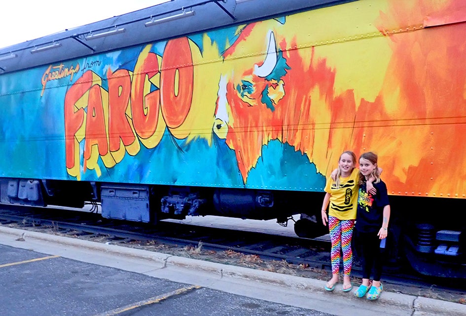 You'll find some gorgeous street everywhere you turn in Fargo, ND. 
