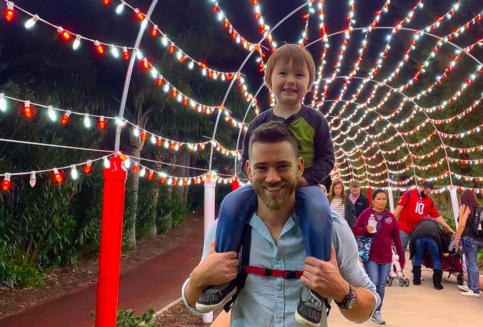 19 Must-Do Christmas Events and Holiday Activities in Houston for Kids Holidays at Moody Gardens. Photo courtesy of Visit Galveston