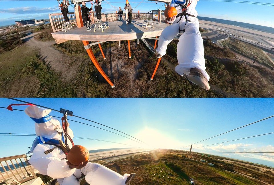 Zipline Pumpkin Toss at WildPlay Jones Beach