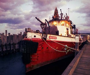 Kids will love exploring the Fireboat Firefighter Museum in Greenport. Photo courtesy of the museum