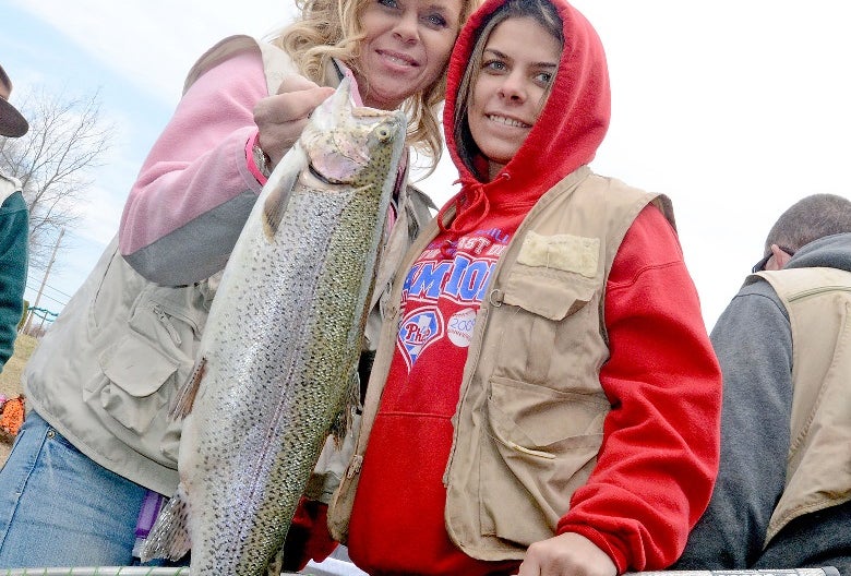 Mother’s Day Fishing at Linvilla Orchards