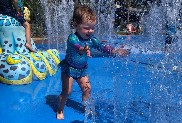 Wharton-Smith Tropical Splash Ground Visiting the Central Florida Zoo with Kids