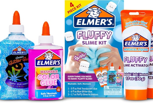 Product photo of Best Basic Slime Kit: Elmer’s Fluffy Slime Kit