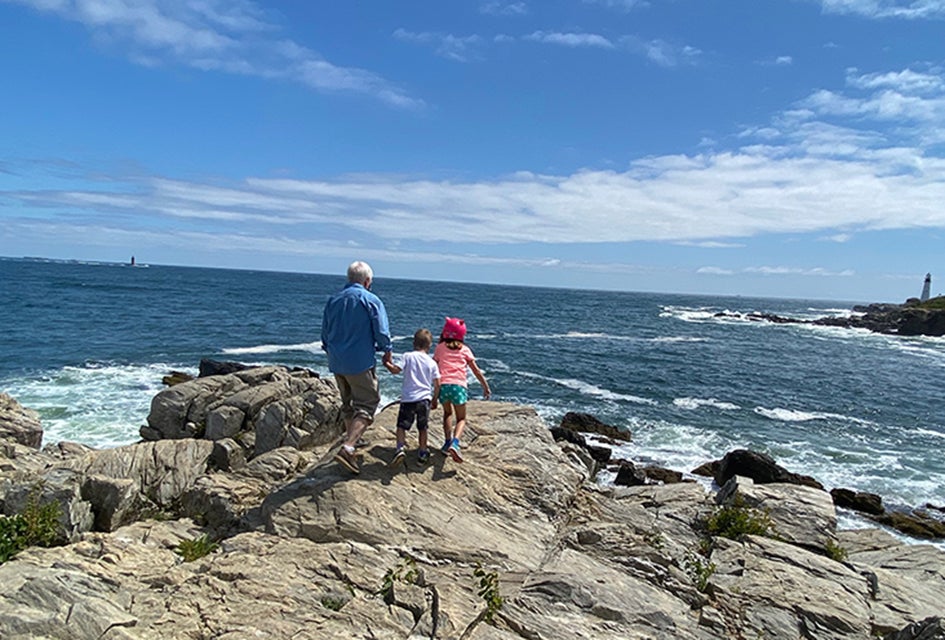 Walk the rocks at Fort Williams for views of Portland Head Light and the waves.