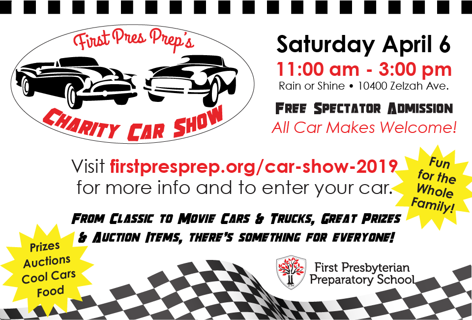 First Pres Prep's 2019 Charity Car Show