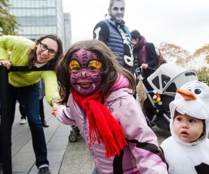Hit The High Line in costume to celebrate all things creepy and crawly on Saturday, October 25. Photo by Liz Ligon/courtesy of The High Line