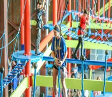 Fritz's Adventure in The Colony is a climbers dream destination! Photo courtesy Fritz's Adventure