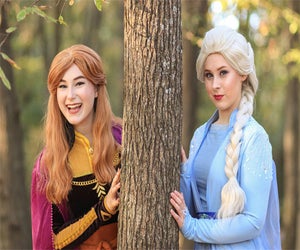 Do you want to build a snowman? Elsa, Anna, Olaf and Kristoff are coming to the Children's Museum for some Frozen fun. Photo courtesy of the Children's Museum of Houston.