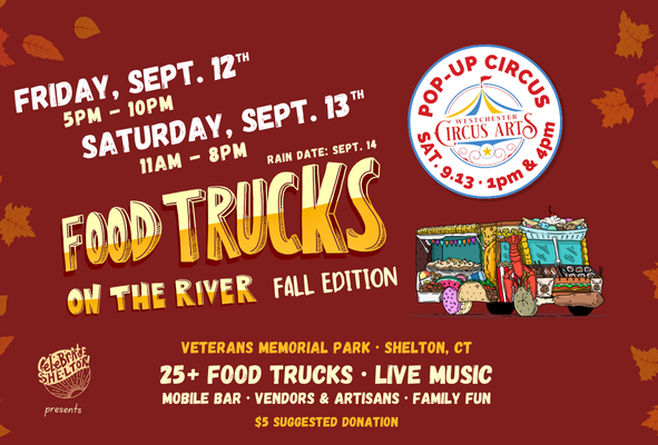 Westchester Circus Arts Pop-Up Circus Show at Food Trucks on the River: Fall Edition