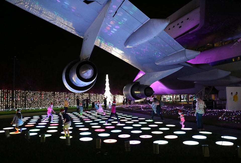 Galaxy Lights at Space Center Houston