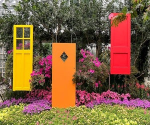 Spring Flower Show: Knock Knock, photo courtesy of Garfield Park Conservatory