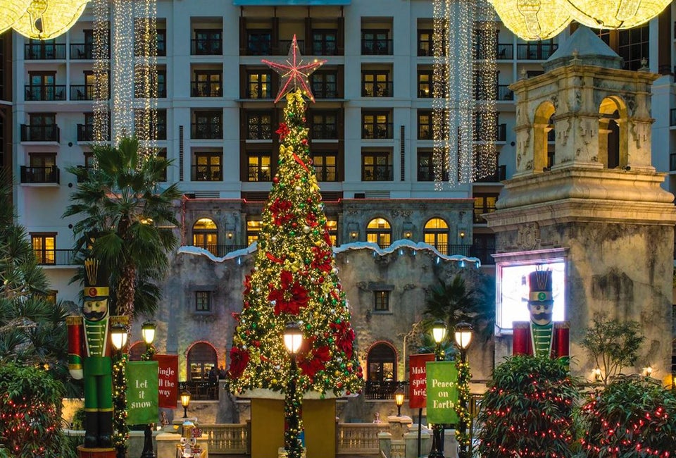 Celebrate Christmas at the Gaylord Texan, photo courtesy of Marriott