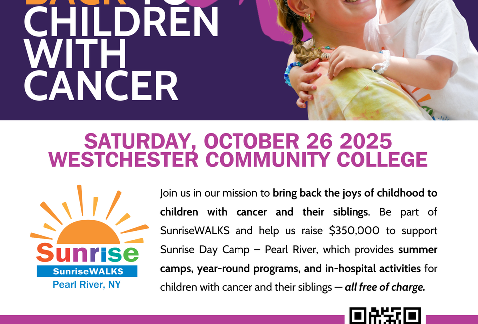 SunriseWALKS Pearl River Walkathon at Westchester Community College