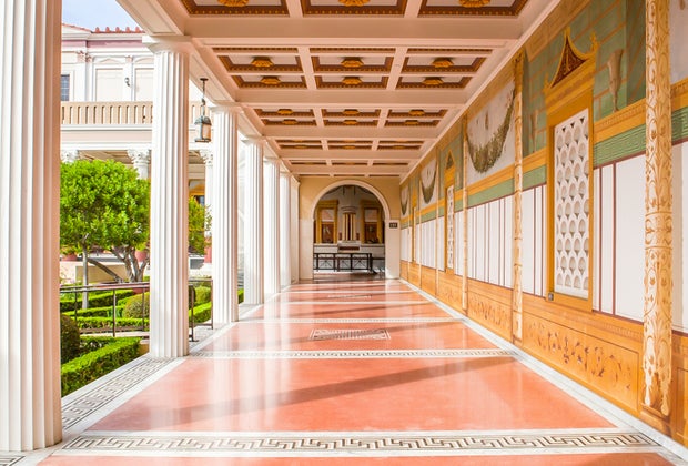 Visiting the Getty Villa with Kids: See the stunning replica of a Roman villa