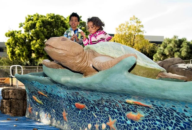 Best Playgrounds in Los Angeles: Glen Alla Park in Marina del Rey