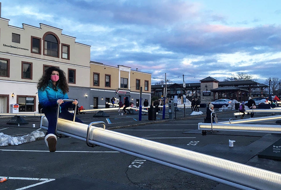 Light-up, musical seesaws are the main draw at Glo Downtown but businesses are offering special offers during their run.