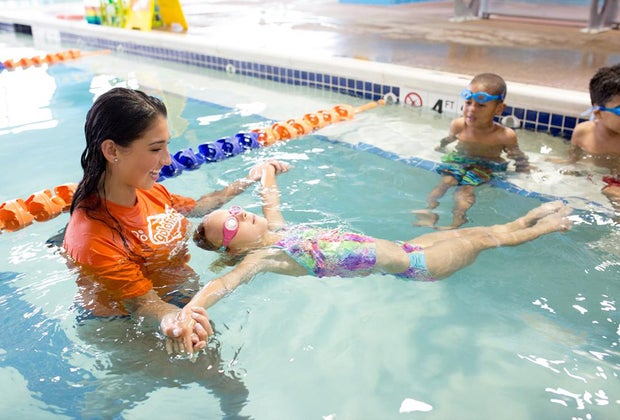 Atlanta swim classes for kids and babies Goldfish Swim School